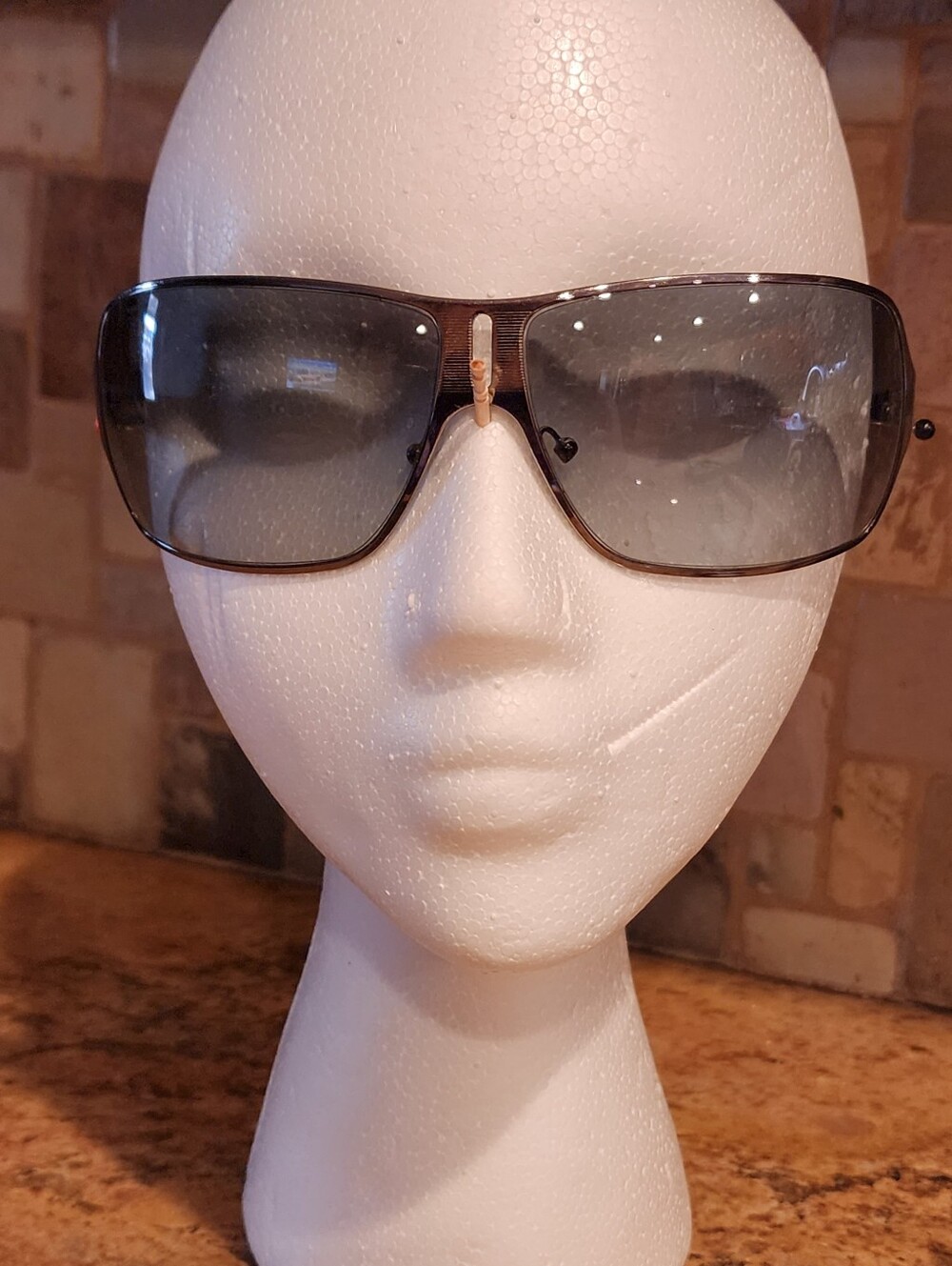 Prada Tortoise Frame Gradient Smoke Lens Women's Sunglasses